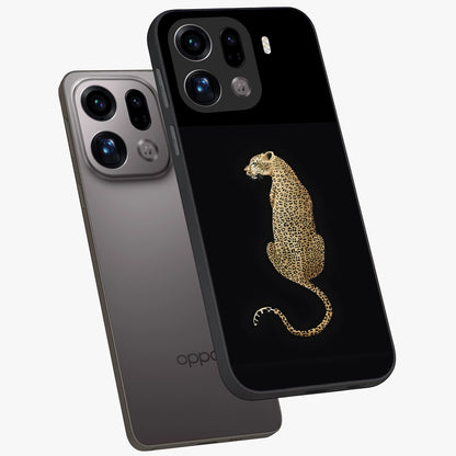 Regal Leopard Glass Case displayed in angled mockup highlighting powerful animal illustration with stylish wild aesthetic.