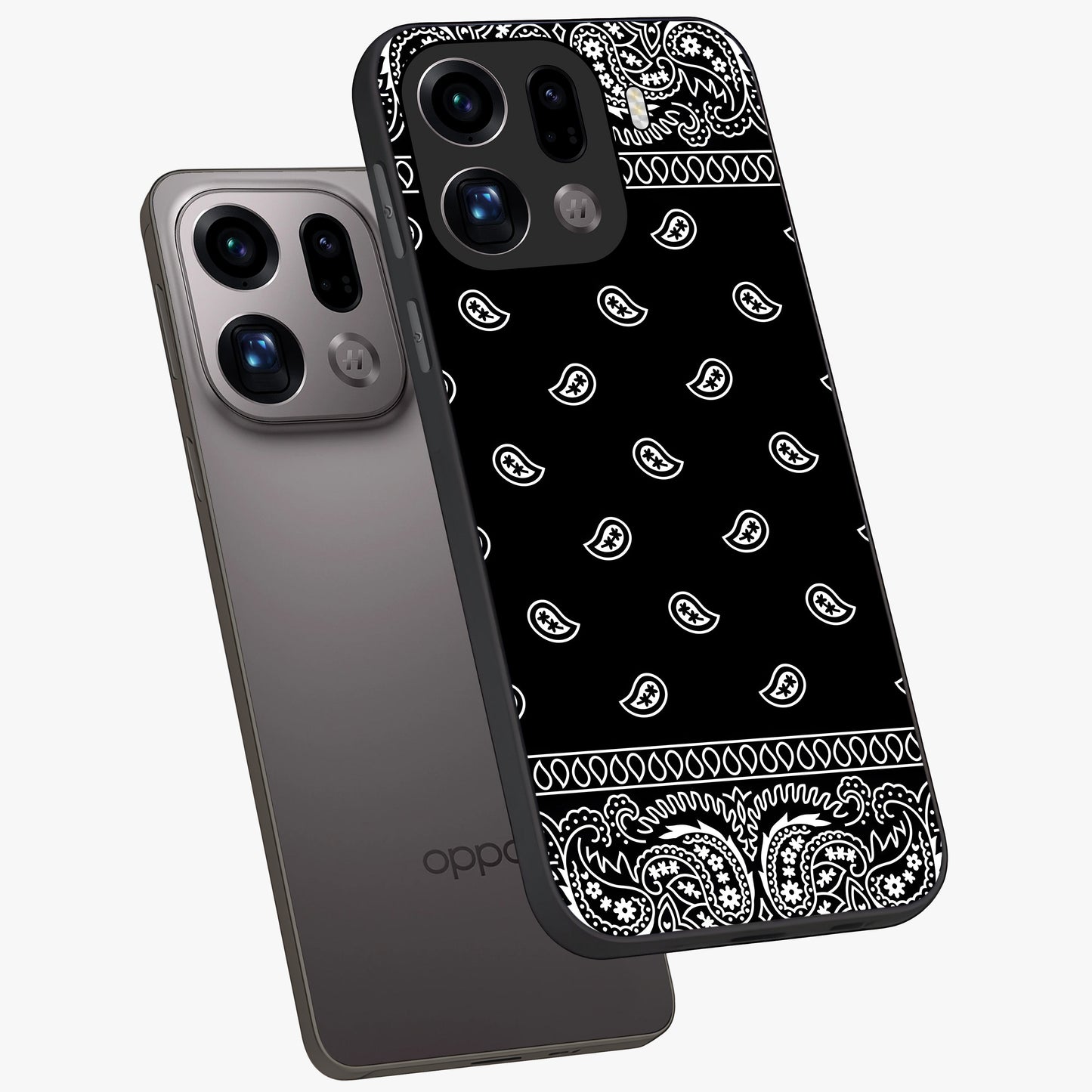 Retro Rebel Threads Glass Case displayed in angled mockup highlighting retro inspired graphic design with rebellious aesthetic.