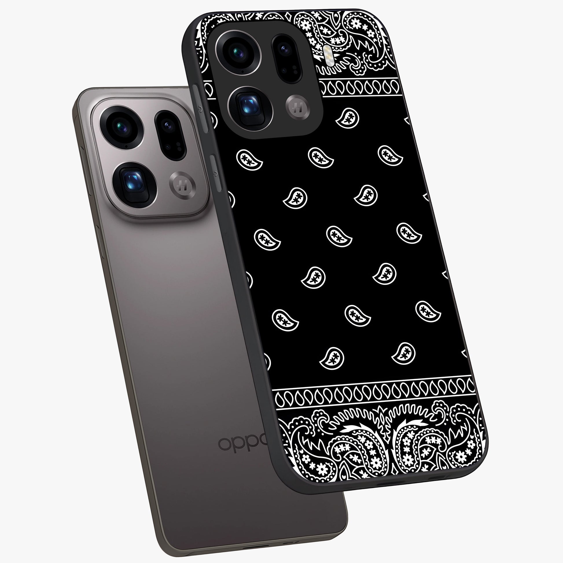 Retro Rebel Threads Glass Case displayed in angled mockup highlighting retro inspired graphic design with rebellious aesthetic.