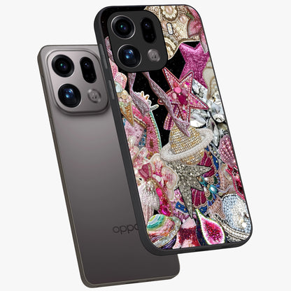 Starlit Jewel Dream Glass Case displayed in angled mockup highlighting glowing celestial jewel design with dreamy aesthetic.