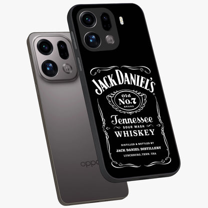 Vintage Whiskey Heritage Glass Case displayed in angled mockup highlighting retro beverage themed design with heritage aesthetic.