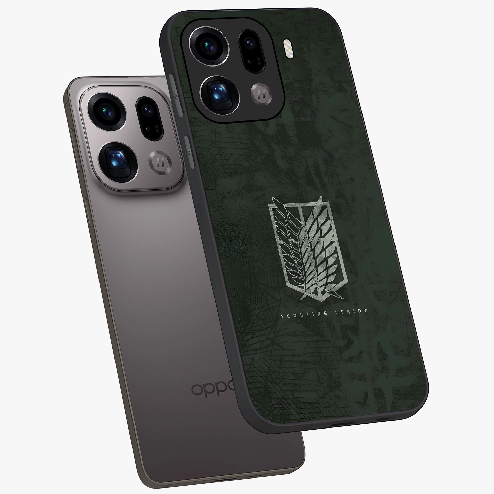 Wings Of Freedom Glass Case displayed in angled mockup highlighting graceful wing design with inspirational aesthetic.