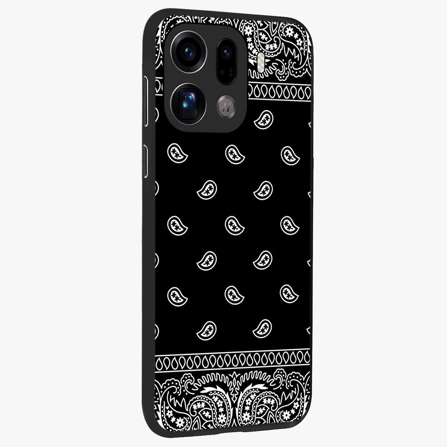 Retro Rebel Threads Glass Case upright view showcasing stylish vintage artwork with bold retro theme.