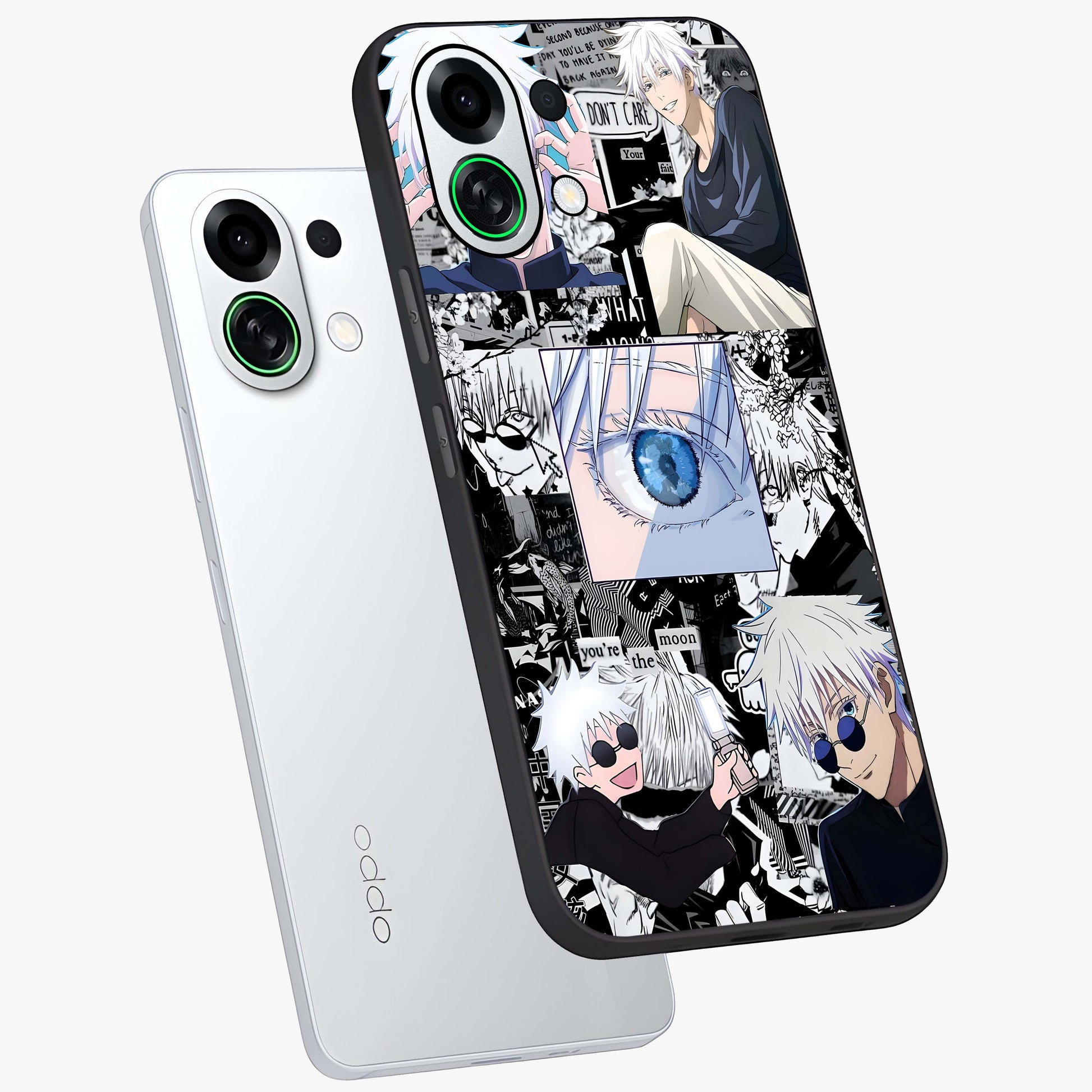 Infinity Sorcerer Chaos Glass Case displayed in angled mockup highlighting powerful magical design with fantasy aesthetic style.