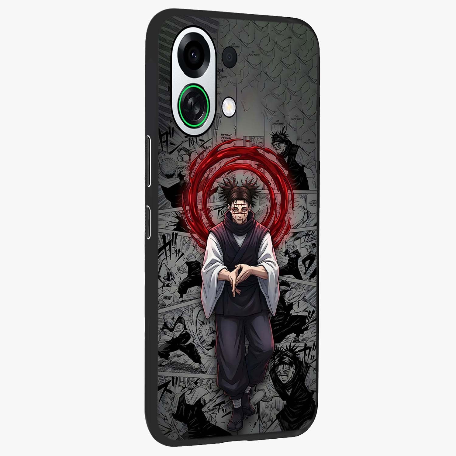 Cursed Ritual Ascension Glass Case upright view showcasing powerful ascension artwork with dark fantasy theme.