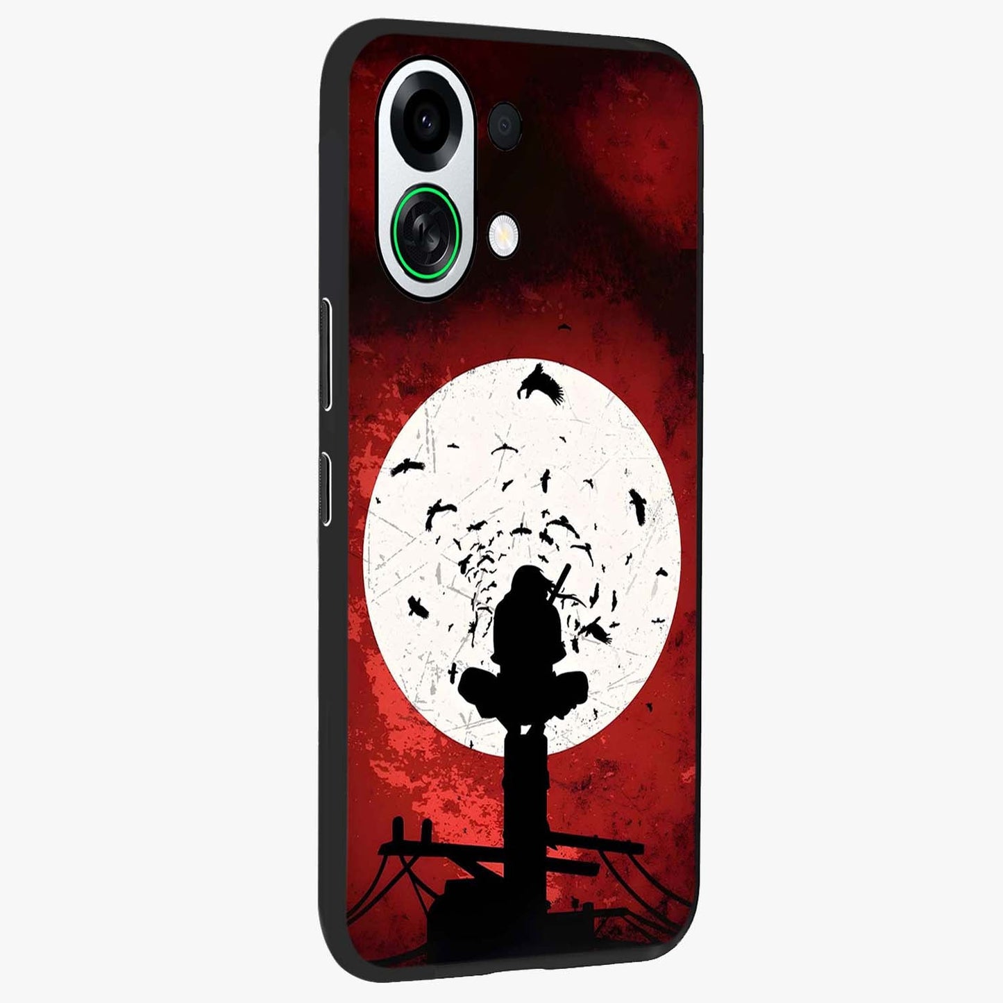 It Comes In Waves Quote Glass Case upright view showcasing calm wave artwork with motivational quote theme.
