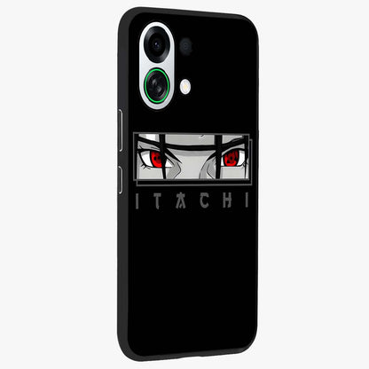 Scarlet Gaze Dominance Glass Case upright view showcasing powerful dramatic artwork with dominant artistic theme.