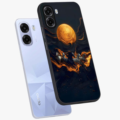 Golden Royal Heritage Glass Case displayed in angled mockup highlighting luxurious heritage design with golden aesthetic style.