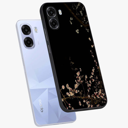 Petal Moon Light With Custom Name Glass Case displayed in angled mockup highlighting delicate petal design with custom name feature.