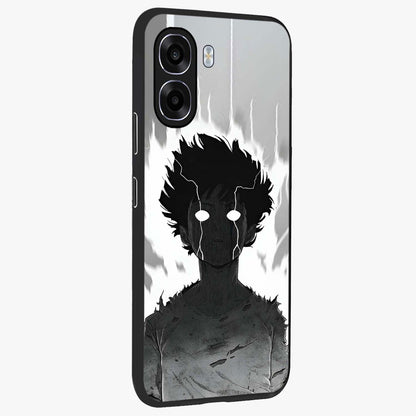 Awakened Inner Rage Glass Case upright view showcasing dramatic artwork with strong expressive aesthetic.