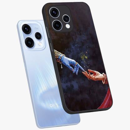 Divine Touch Eternal Glass Case displayed in angled mockup highlighting elegant divine inspired design with calm aesthetic style.