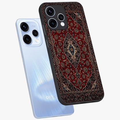 Heritage Carpet Royale Glass Case displayed in angled mockup highlighting intricate royal carpet design with heritage aesthetic.
