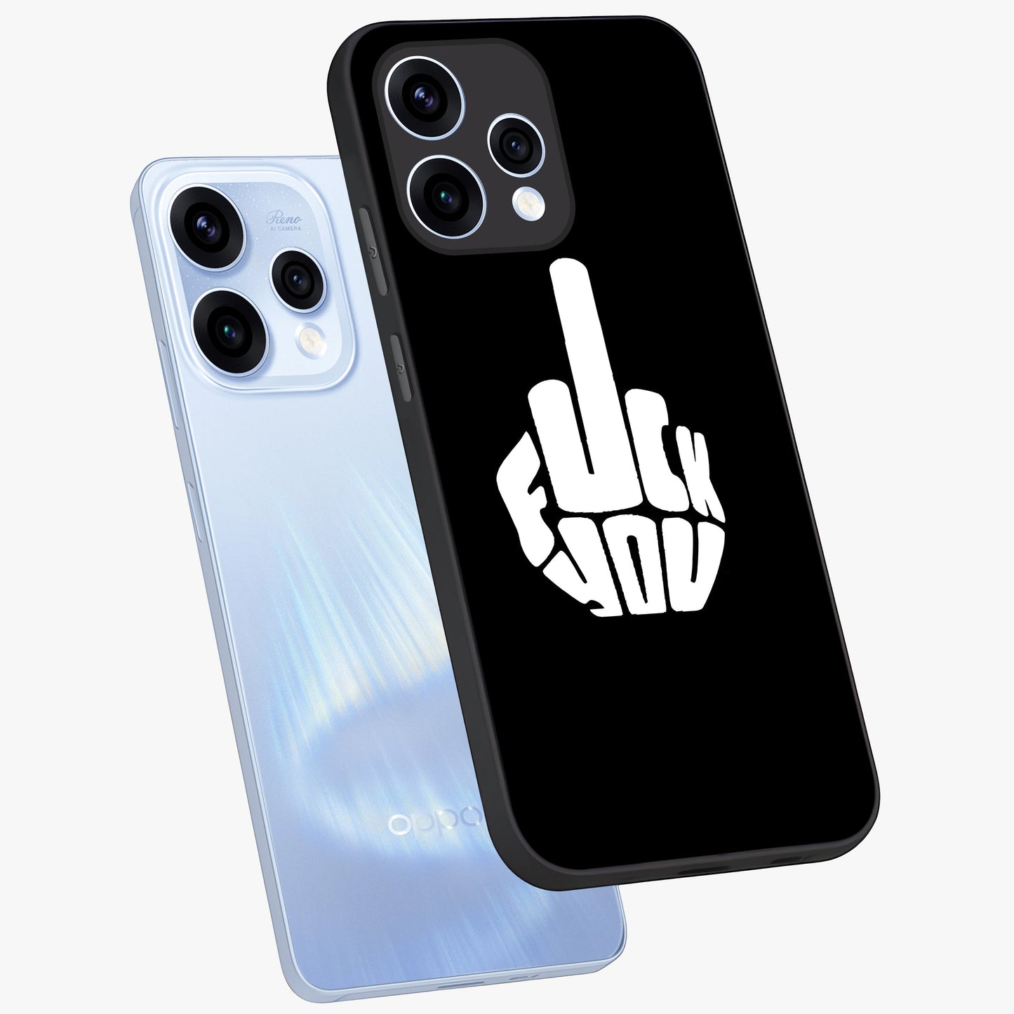Rebel Mode On Glass Case displayed in angled mockup highlighting edgy text design with modern street aesthetic.