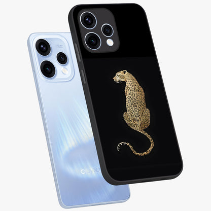 Regal Leopard Glass Case displayed in angled mockup highlighting powerful animal illustration with stylish wild aesthetic.