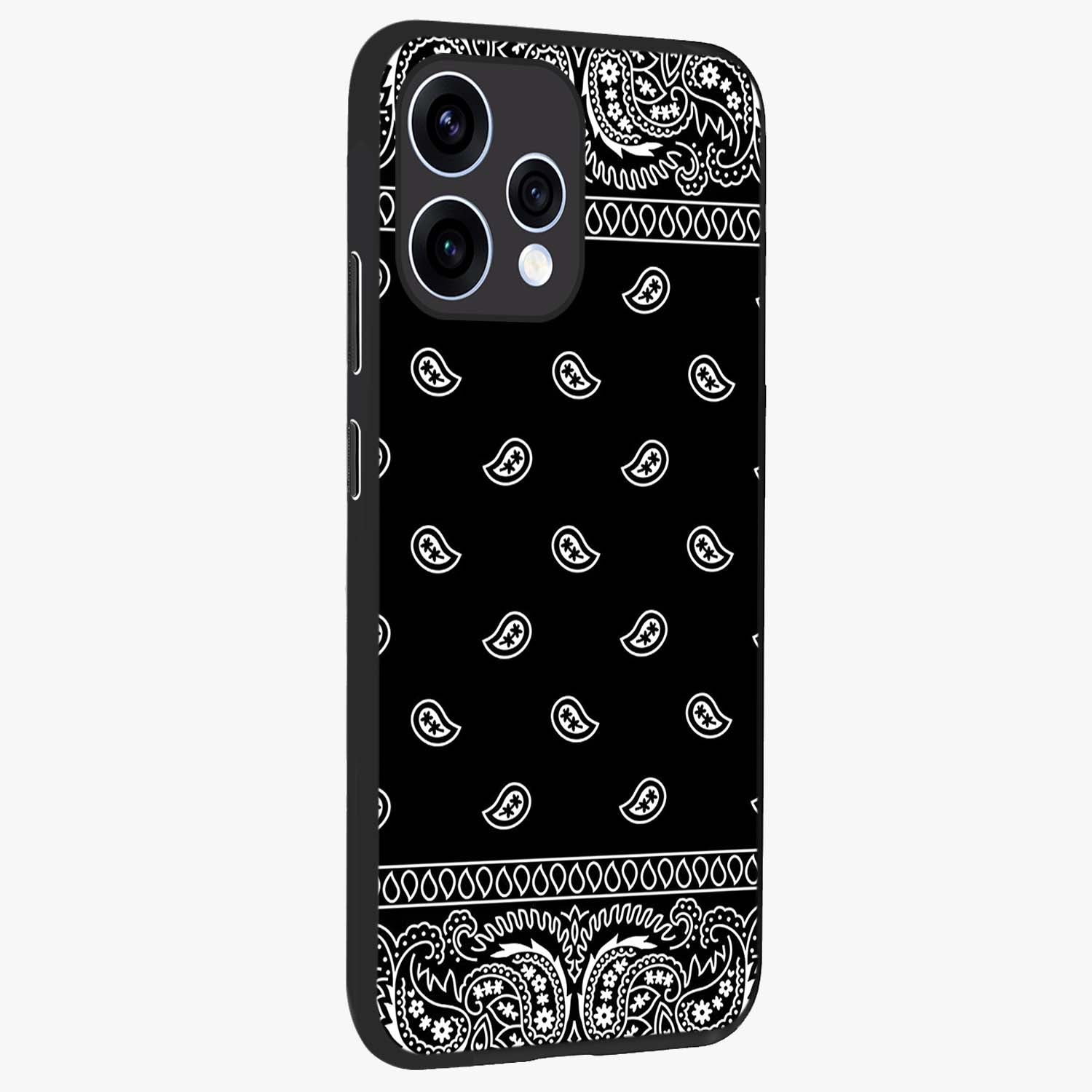 Retro Rebel Threads Glass Case upright view showcasing stylish vintage artwork with bold retro theme.