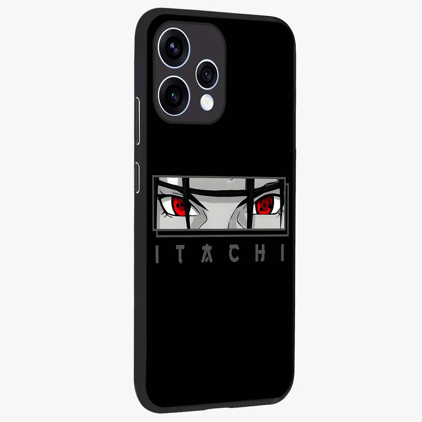 Scarlet Gaze Dominance Glass Case upright view showcasing powerful dramatic artwork with dominant artistic theme.
