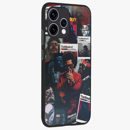 The Weeknd Glass Case upright view showcasing bold music themed artwork with contemporary artistic style.