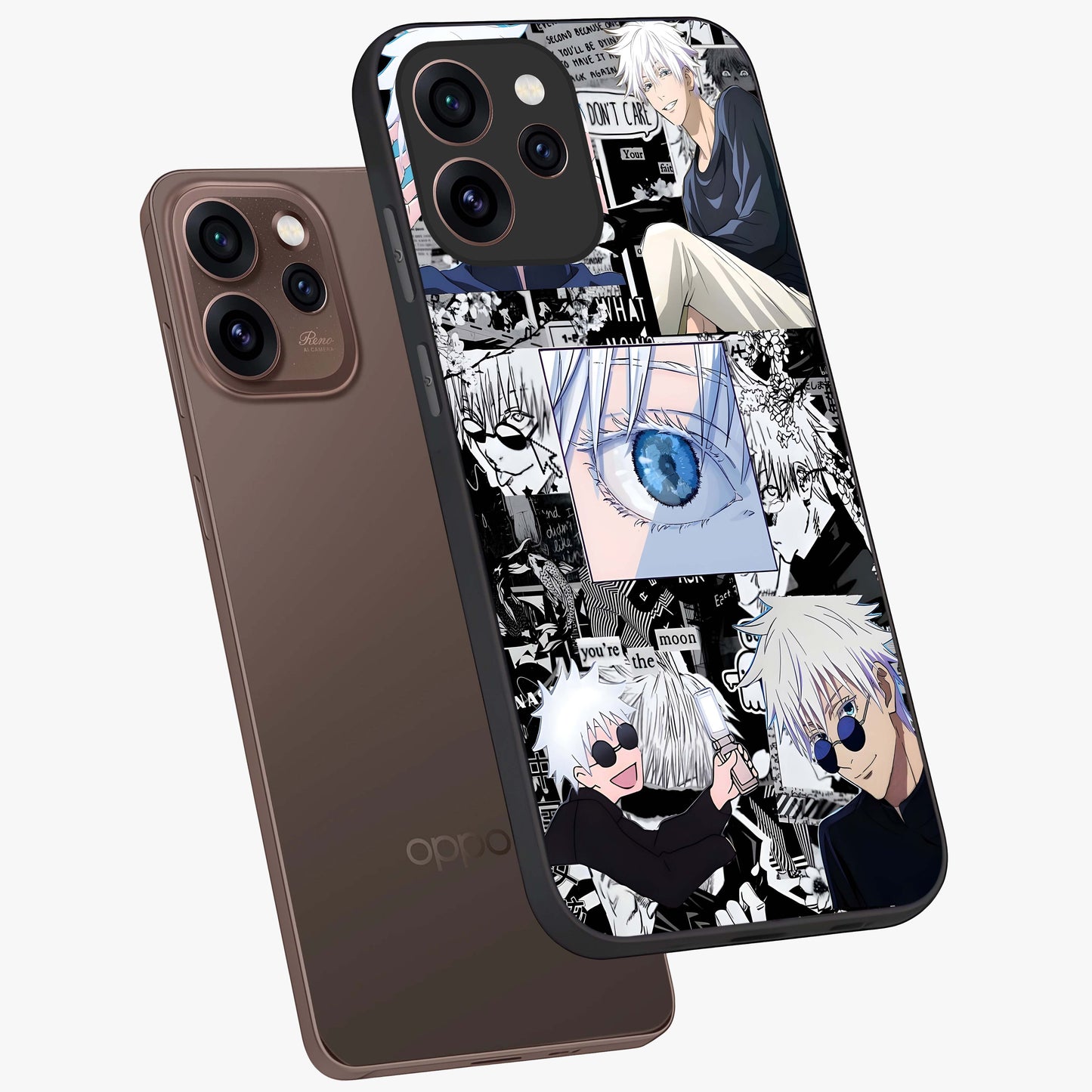 Infinity Sorcerer Chaos Glass Case displayed in angled mockup highlighting powerful magical design with fantasy aesthetic style.