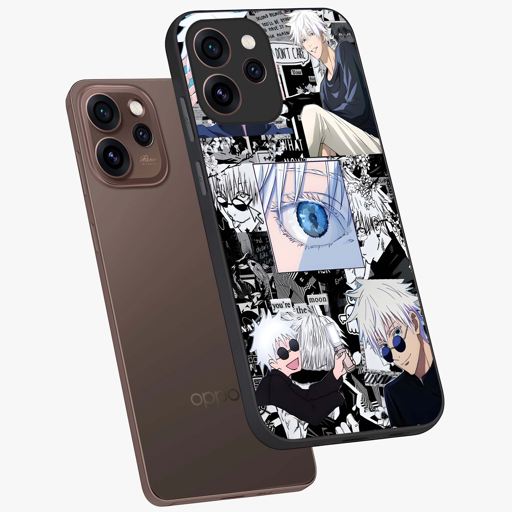 Infinity Sorcerer Chaos Glass Case displayed in angled mockup highlighting powerful magical design with fantasy aesthetic style.