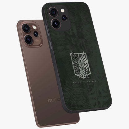 Wings Of Freedom Glass Case displayed in angled mockup highlighting graceful wing design with inspirational aesthetic.