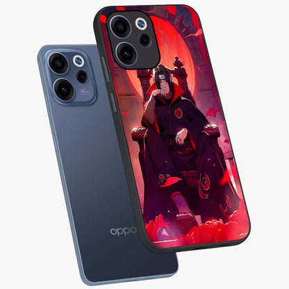 Blood Moon Sovereign Glass Case displayed in angled mockup highlighting dark celestial moon design and dramatic theme.