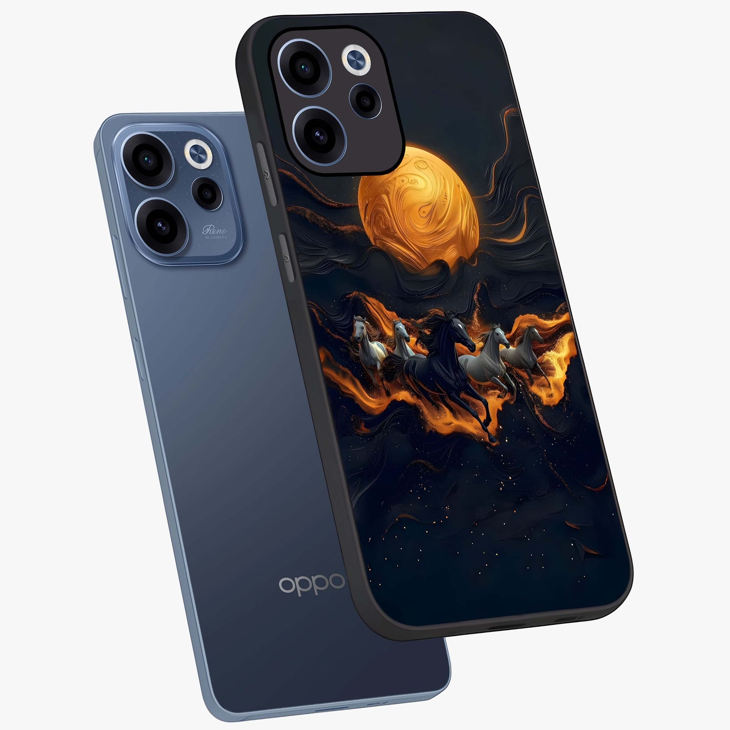 Golden Royal Heritage Glass Case displayed in angled mockup highlighting luxurious heritage design with golden aesthetic style.