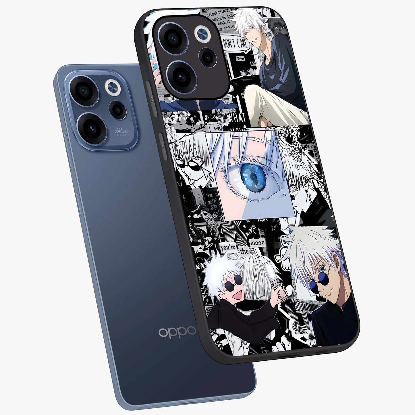 Infinity Sorcerer Chaos Glass Case displayed in angled mockup highlighting powerful magical design with fantasy aesthetic style.