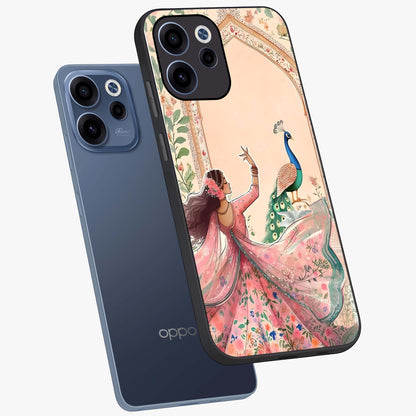 Royal Grace Muse Glass Case displayed in angled mockup highlighting graceful design with refined royal aesthetic.