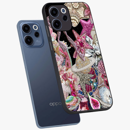 Starlit Jewel Dream Glass Case displayed in angled mockup highlighting glowing celestial jewel design with dreamy aesthetic.