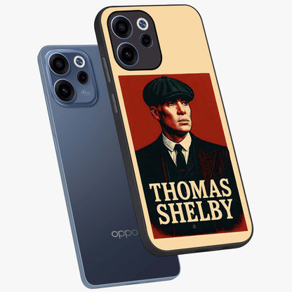 Vintage Mafia Authority Glass Case displayed in angled mockup highlighting powerful retro design with classic gangster aesthetic.