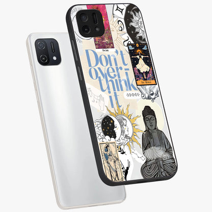 Ethereal Thoughts Glass Case displayed in angled mockup highlighting soft abstract design with calm ethereal aesthetic.