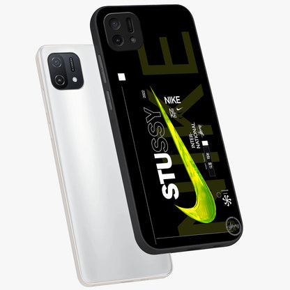 Neon Street Edition Glass Case displayed in angled mockup highlighting vibrant urban design with bold street aesthetic.