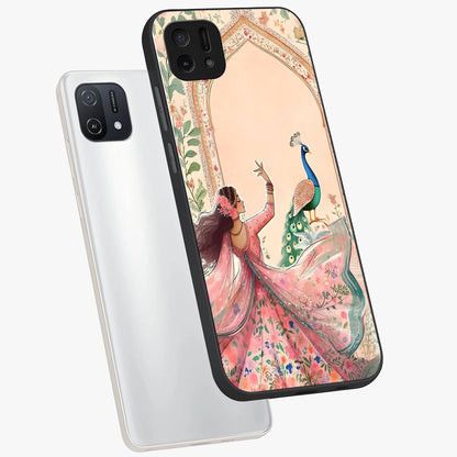 Royal Grace Muse Glass Case displayed in angled mockup highlighting graceful design with refined royal aesthetic.