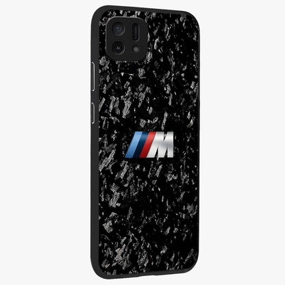 Carbon Speed Mark Glass Case upright view showcasing modern carbon speed graphic with bold automotive theme.