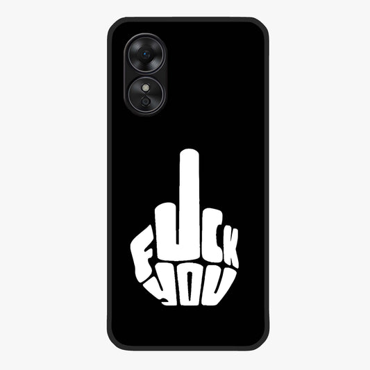 Rebel Mode On Glass Case showing flat back view with bold rebellious typography artwork and glossy glass finish.
