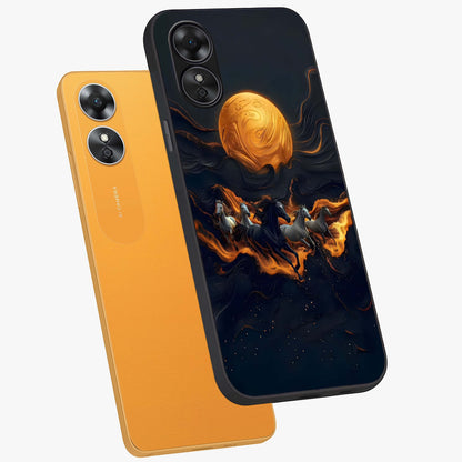 Golden Royal Heritage Glass Case displayed in angled mockup highlighting luxurious heritage design with golden aesthetic style.
