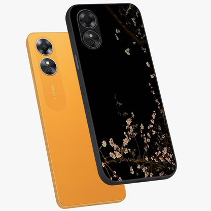 Petal Moon Light With Custom Name Glass Case displayed in angled mockup highlighting delicate petal design with custom name feature.