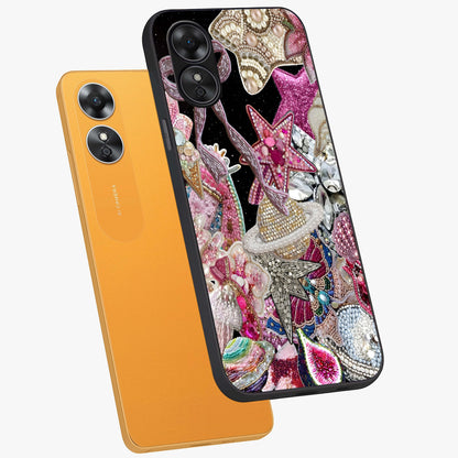Starlit Jewel Dream Glass Case displayed in angled mockup highlighting glowing celestial jewel design with dreamy aesthetic.