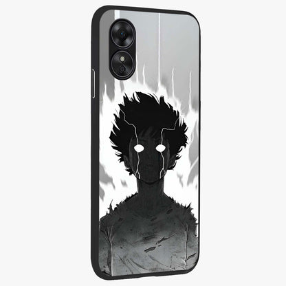 Awakened Inner Rage Glass Case upright view showcasing dramatic artwork with strong expressive aesthetic.