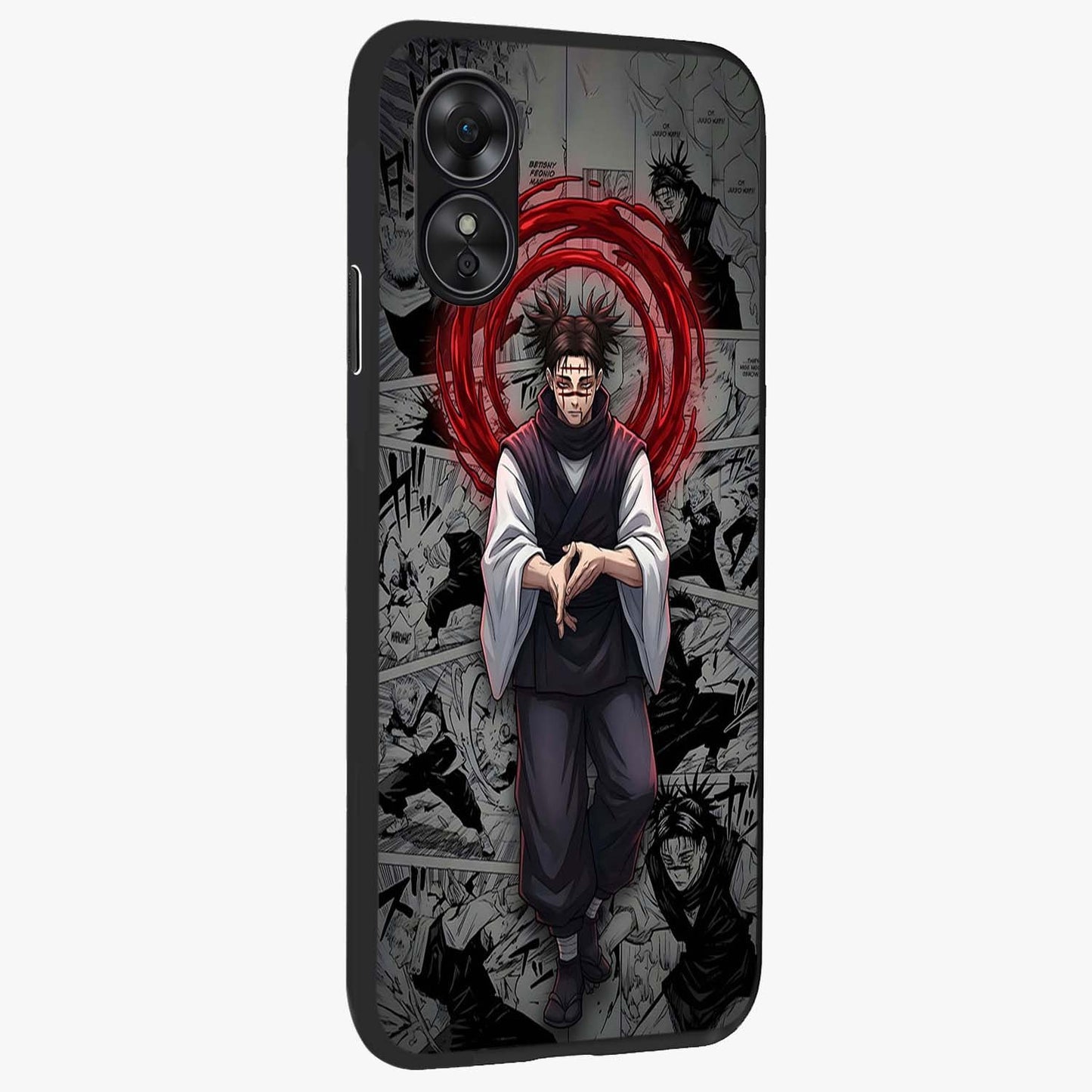 Cursed Ritual Ascension Glass Case upright view showcasing powerful ascension artwork with dark fantasy theme.