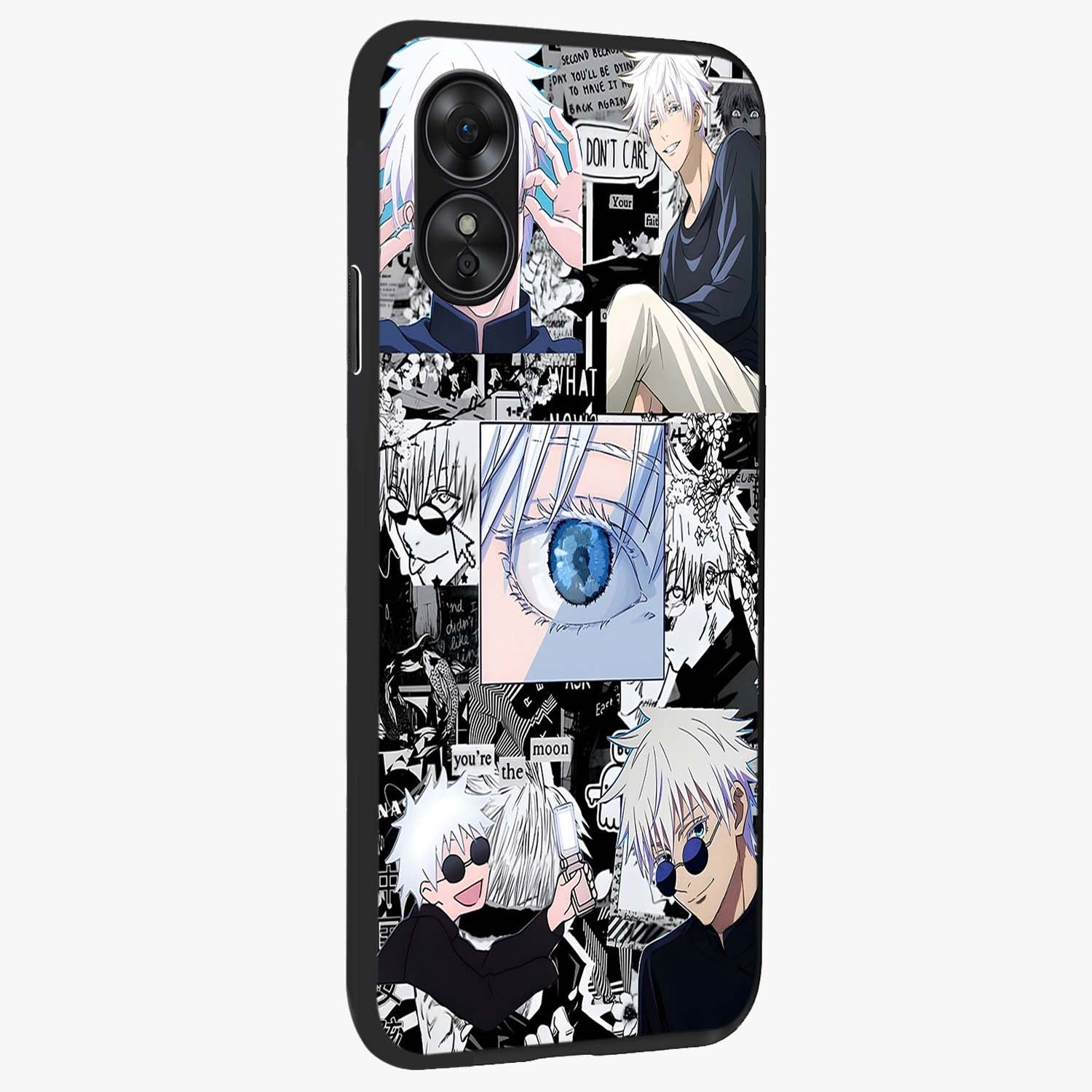 Infinity Sorcerer Chaos Glass Case upright view showcasing dramatic sorcerer artwork with chaotic mystical theme.