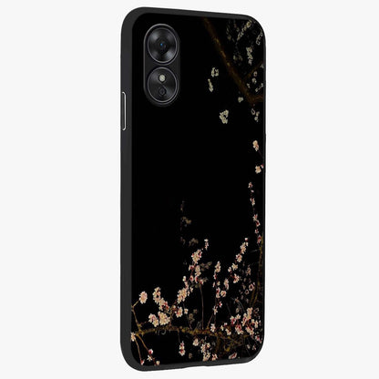 Petal Moon Light With Custom Name Glass Case upright view showcasing elegant floral moon artwork with personalized aesthetic.