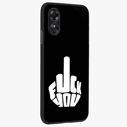 Rebel Mode On Glass Case upright view showcasing striking statement artwork with bold rebellious theme.