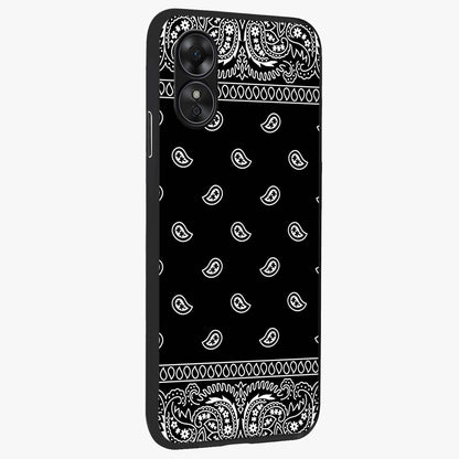Retro Rebel Threads Glass Case upright view showcasing stylish vintage artwork with bold retro theme.