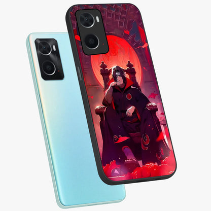 Blood Moon Sovereign Glass Case displayed in angled mockup highlighting dark celestial moon design and dramatic theme.