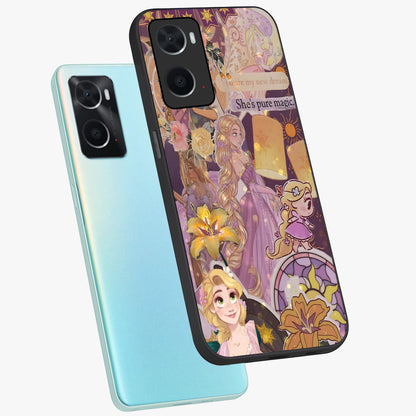 Magical Tangled Dream Glass Case displayed in angled mockup highlighting whimsical fantasy design with magical aesthetic.