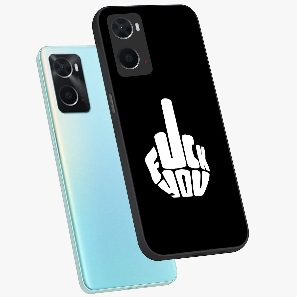 Rebel Mode On Glass Case displayed in angled mockup highlighting edgy text design with modern street aesthetic.