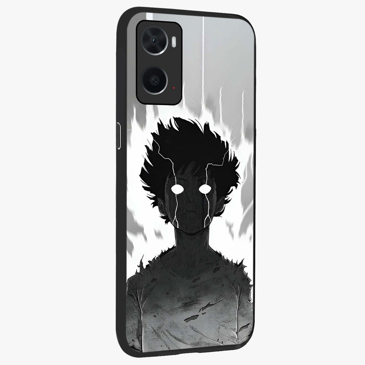 Awakened Inner Rage Glass Case upright view showcasing dramatic artwork with strong expressive aesthetic.