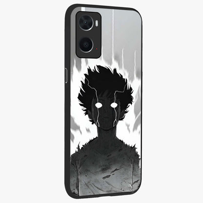 Awakened Inner Rage Glass Case upright view showcasing dramatic artwork with strong expressive aesthetic.