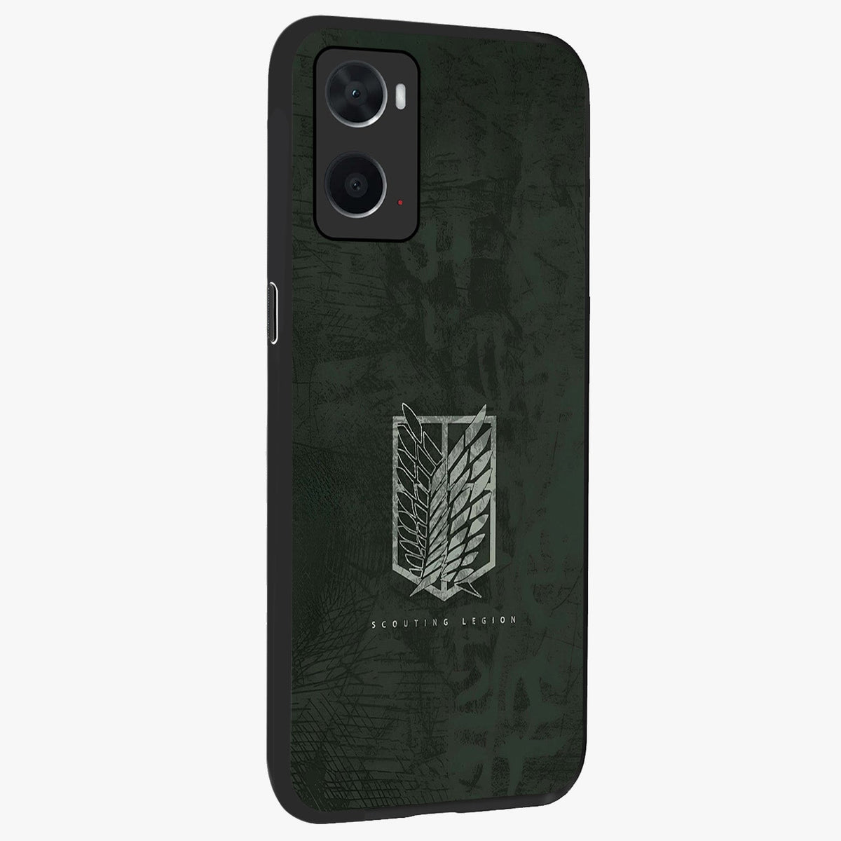 Wings Of Freedom Glass Case upright view showcasing powerful wings artwork with freedom themed design.